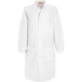 Vf Imagewear Red Kap¬Æ Unisex Specialized Cuffed Lab Coat W/Outside Pocket, White, Poly/Combed Cotton, 4XL KP70WHRG4XL